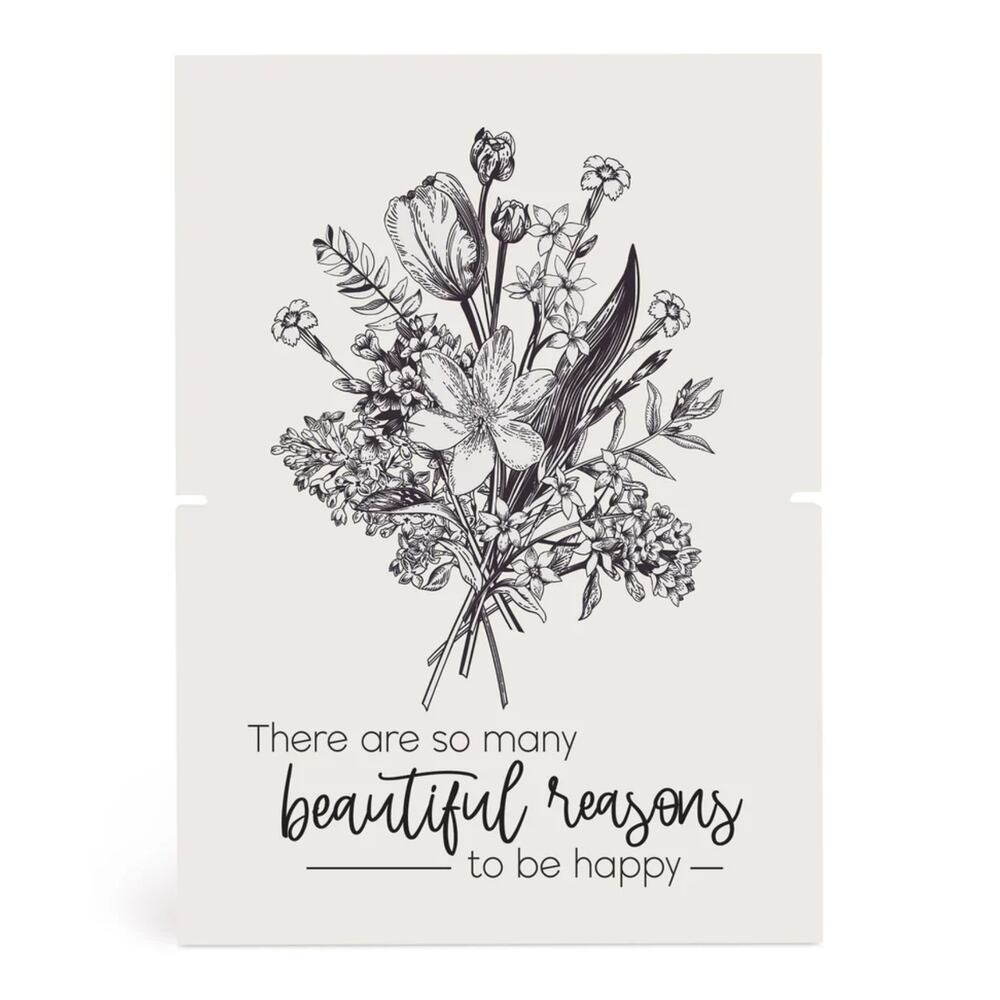 P Graham Dunn "Reasons to Be Happy" Story Board Linkable Stand-Up Frame New